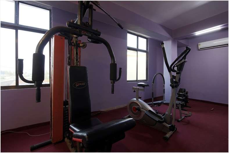 Gym service in the best resort in Lataguri